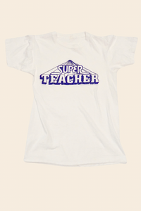 VINTAGE SUPER TEACHER T-SHIRT